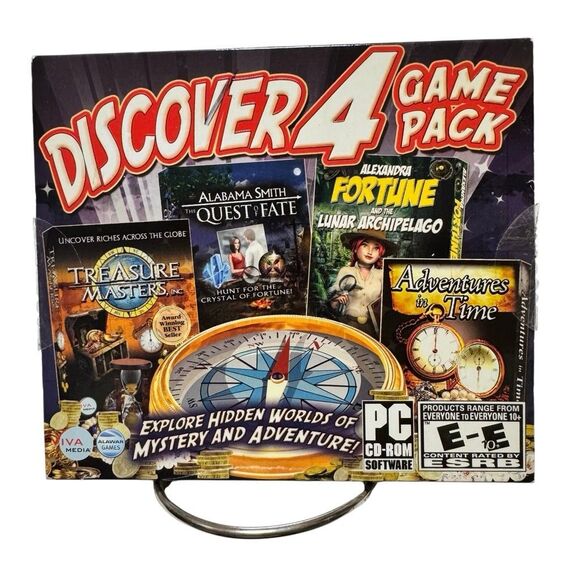 Discover 4 More Game Pack (PC, 2011) - Picture 1 of 4